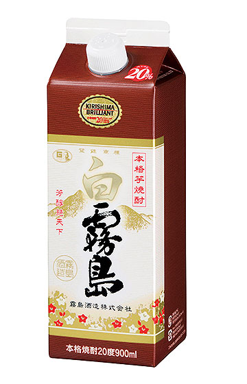 本格芋焼酎 白霧島 900ml