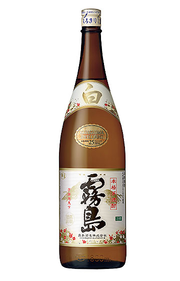 本格芋焼酎 25度 白霧島 1800ml 瓶