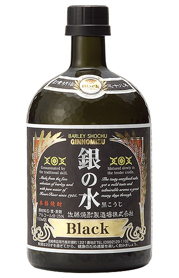 銀の水 BLACK 720ml