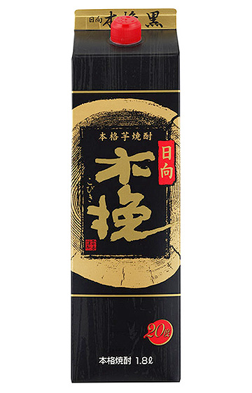 日向木挽 黒 1,800ml 紙パック 20度