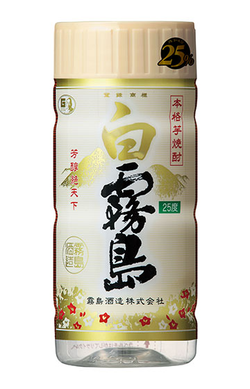 本格芋焼酎 白霧島 25度 200ml ペット