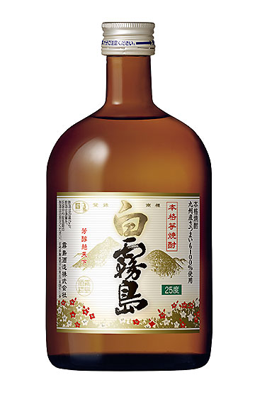 本格芋焼酎 白霧島 25度 720ml 瓶