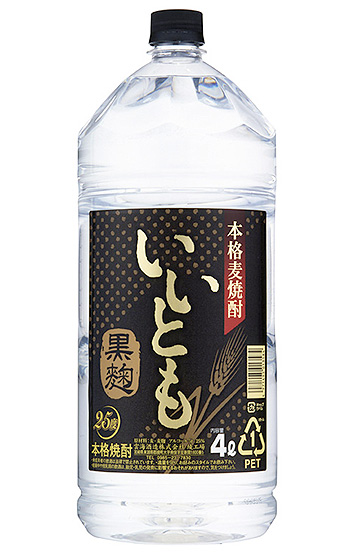 いいとも 黒麹 4,000ml ペットボトル 25度