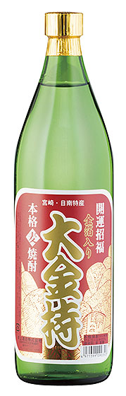 金箔入り・大金持（麦）　900ml