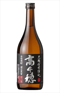 黒麹全量仕込み「高千穂」黒ラベル　720ml