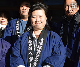 5代目杜氏・代表社員　古澤昌子さん